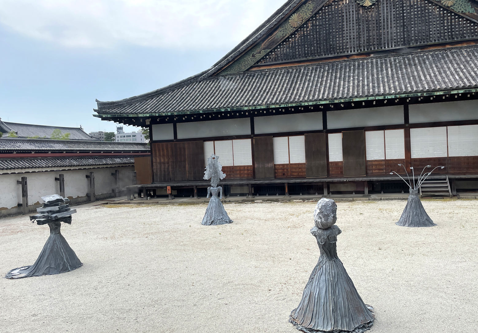 Anselm Kiefer lead dresses SOLARIS Nijo Castle architecture