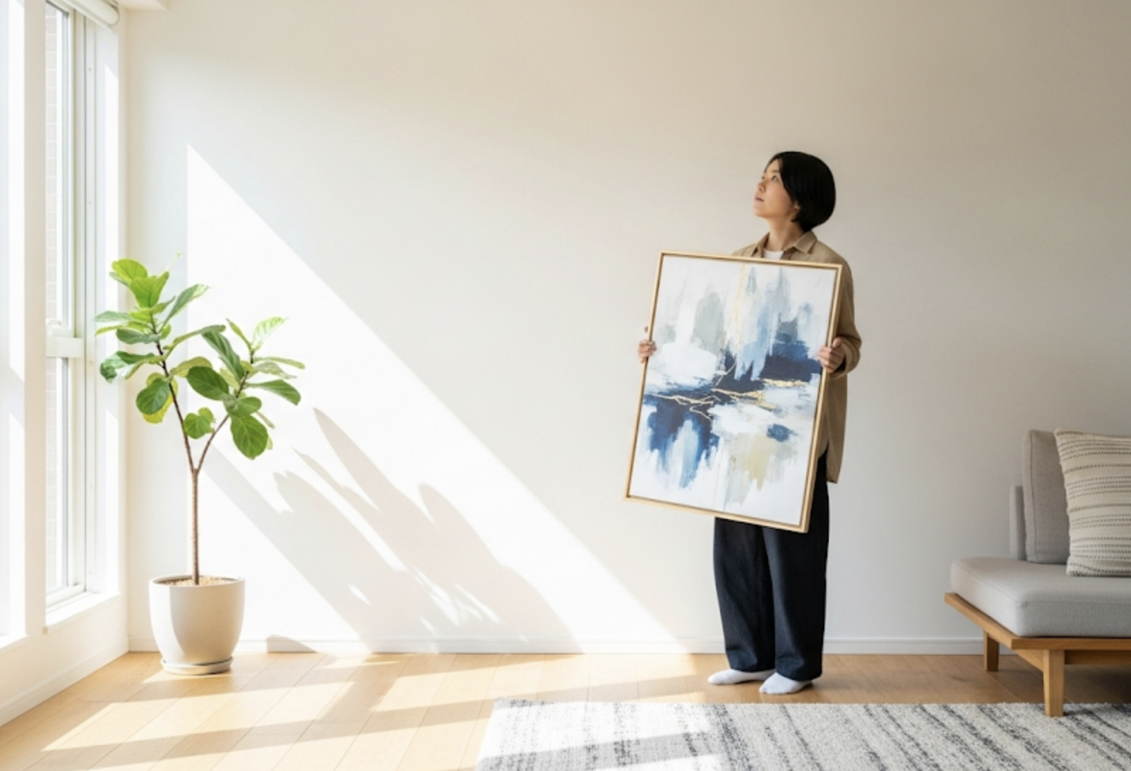 絵画の飾り方で感性が花開く、おしゃれな空間づくりの全知識