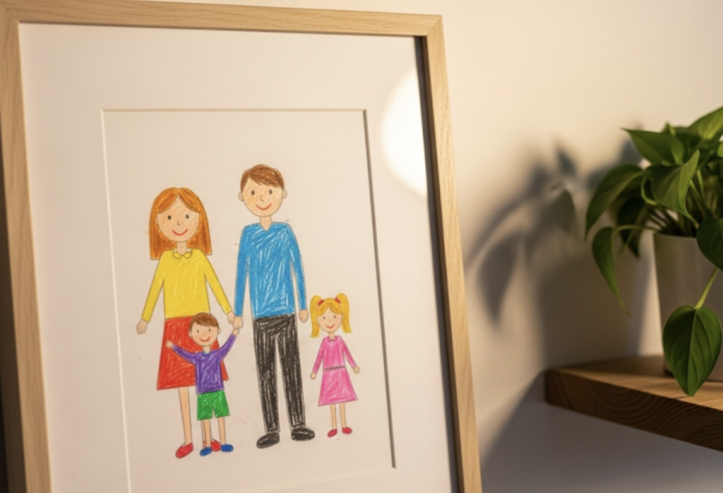 子どもの絵の飾り方｜賃貸OK・100均・収納まで【おしゃれに】