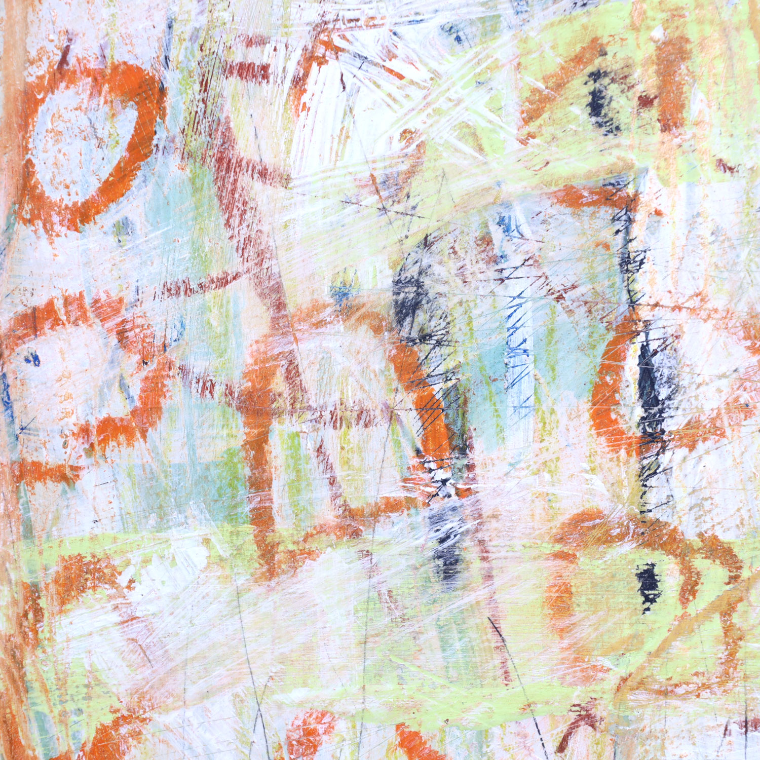Asahi Tanaka, Riff Orange, Marking series, layered texture detail